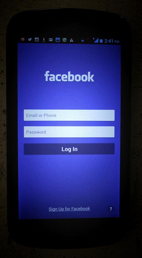 Facebook app