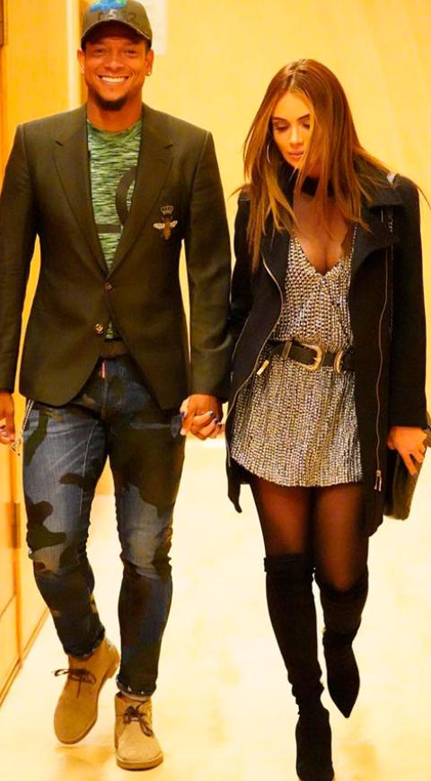 Fredy Guarín junto a Sara Uribe