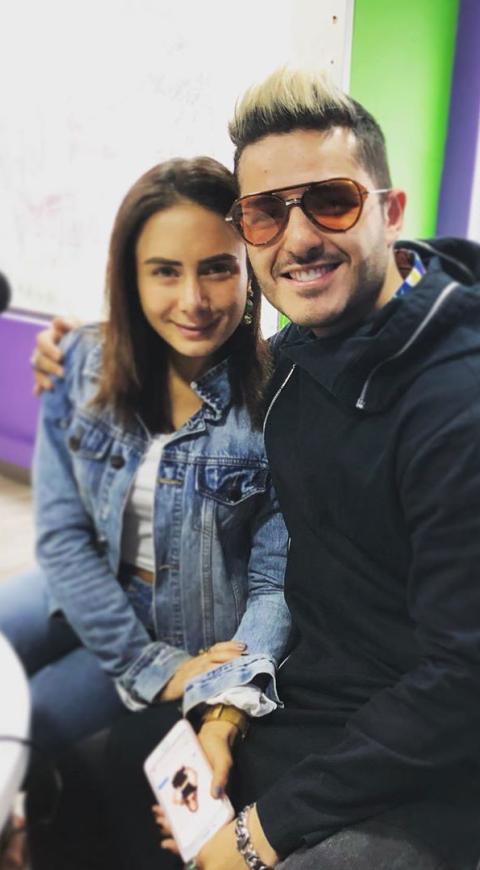 Johanna Fadul y JuanSe Quintero visitaron La Mega