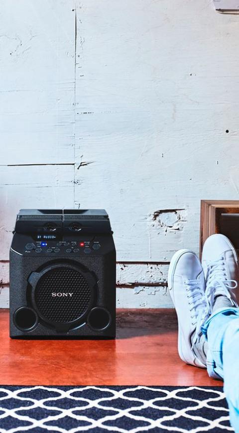 Parlante GTK-PG10 es genial para las fiestas al aire libre