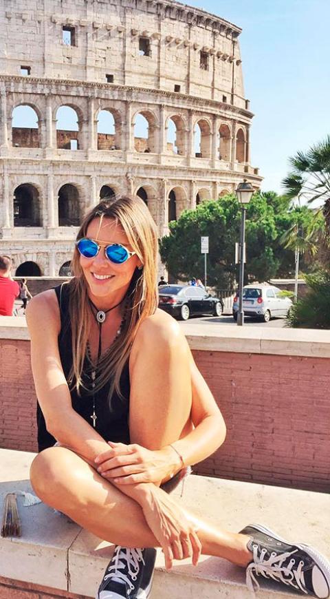 Paula Andrea Betancur en Roma