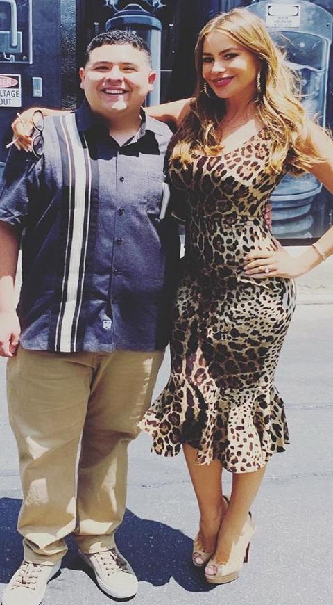 Sofía Vergara y Rico Rodríguez
