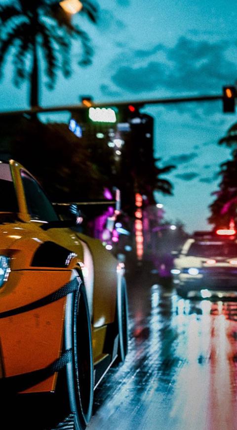 Persecución policíaca en Need For Speed Heat