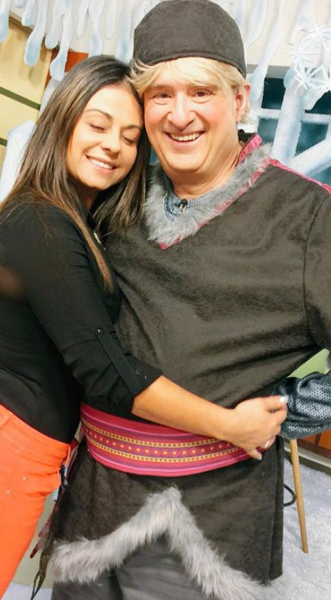 Jota Mario Valencia y Gineth Fuentes