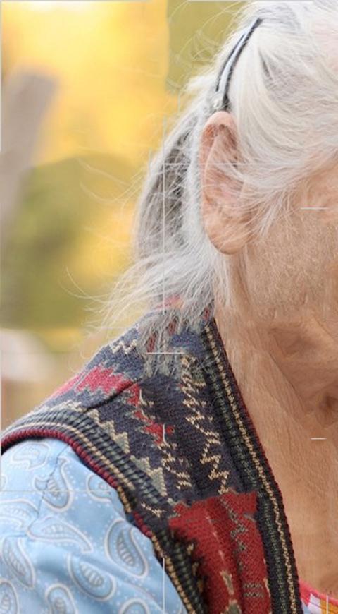 Mujer longeva