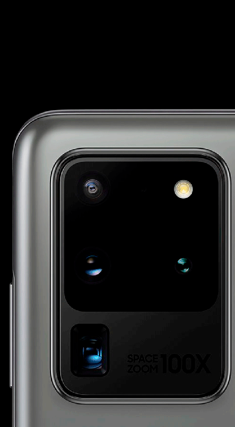 Sistema de cámaras del Samsung Galaxy S20 Ultra