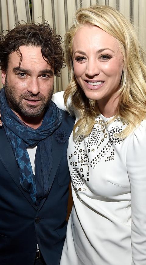 Johnny Galeck y Kaley Cuoco