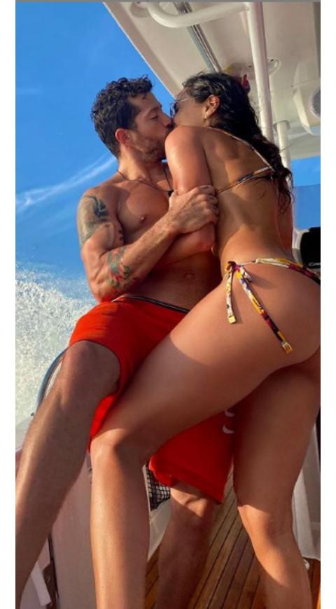 Valerie Domínguez y su novio tienen Covid-19