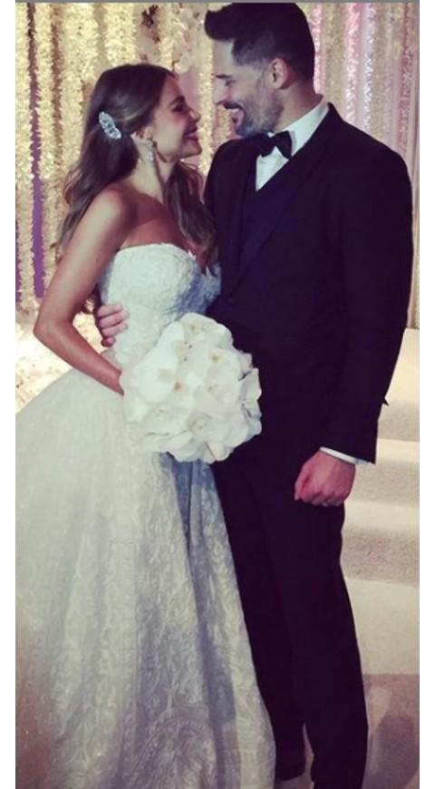 Sofía Vergara y Joe Manganiello celebran su quinto aniversario