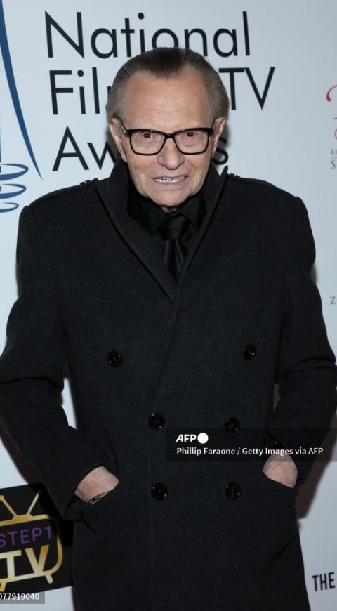 Larry King fue hospitalizado por Covid-19