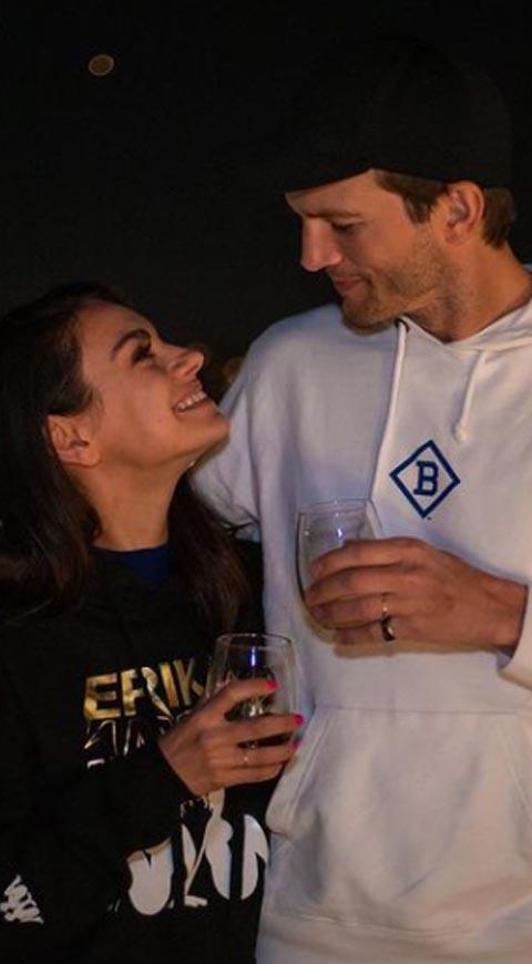 Ashton Kutcher y Mila Kunis
