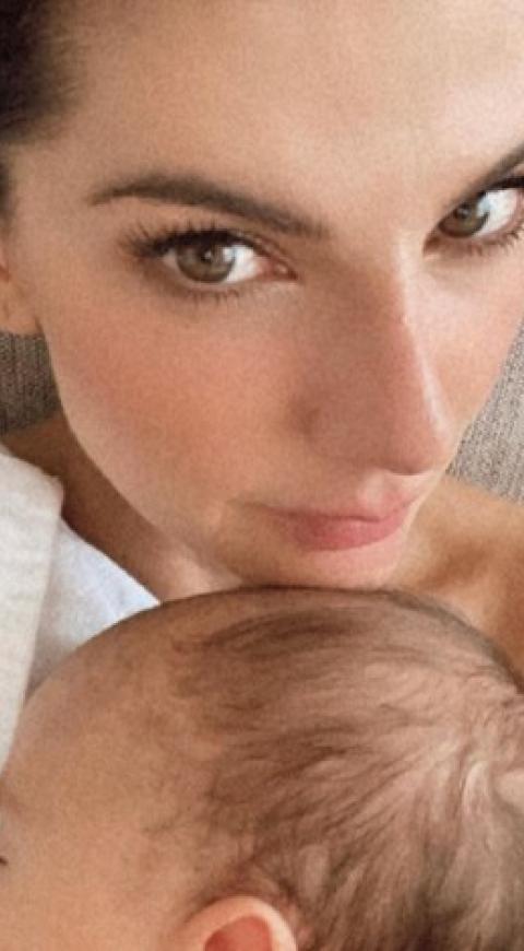 Carolina Cruz y Salvador, su segundo hijo