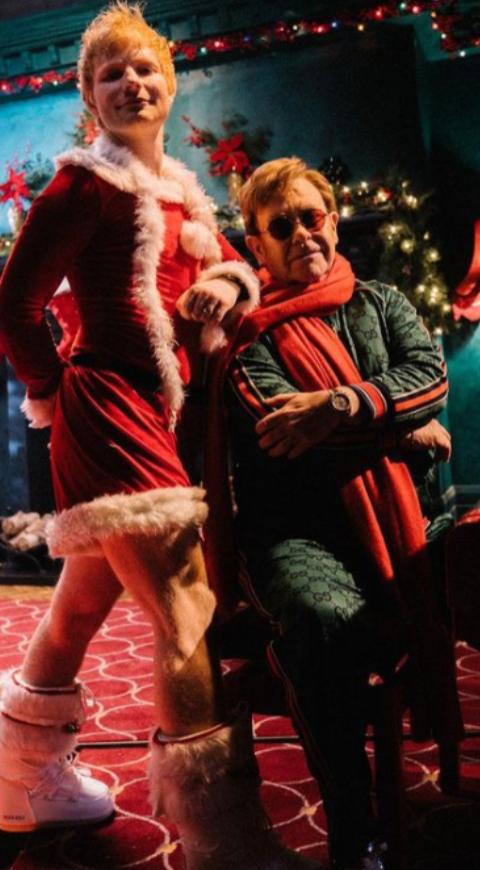 Ed Sheeran y Elton John