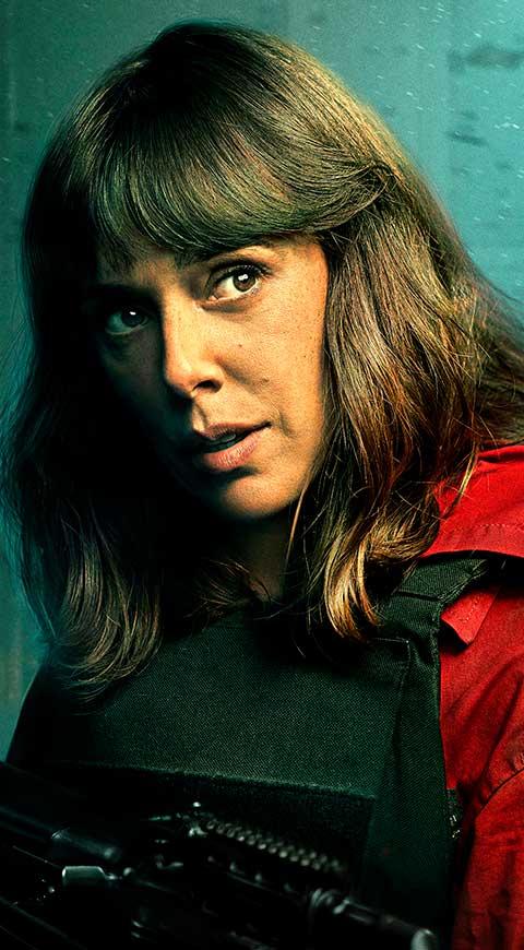 Belén Cuesta, interpreta a Manila en la Casa de Papel