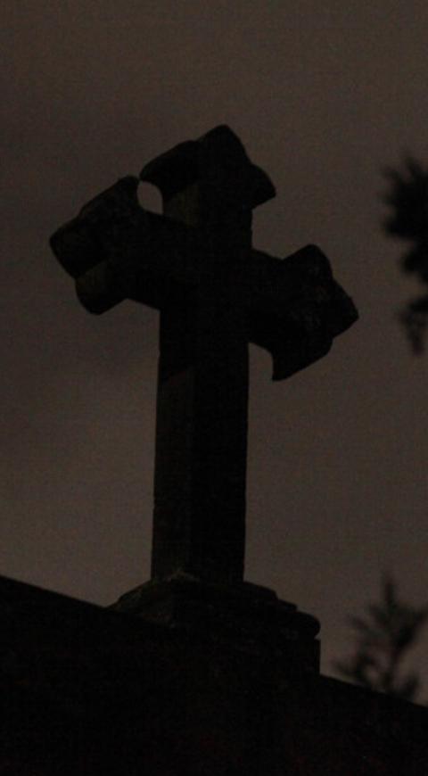 Cementerio Cruz en cementerio de Colombia