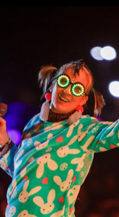 Andrea Echeverry en Aterciopelados Andrea Echeverry en Aterciopelados