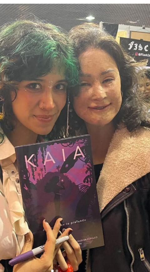 Natalia Ponce de León se convierte en cómic Natalia Ponce de León se convierte en cómic