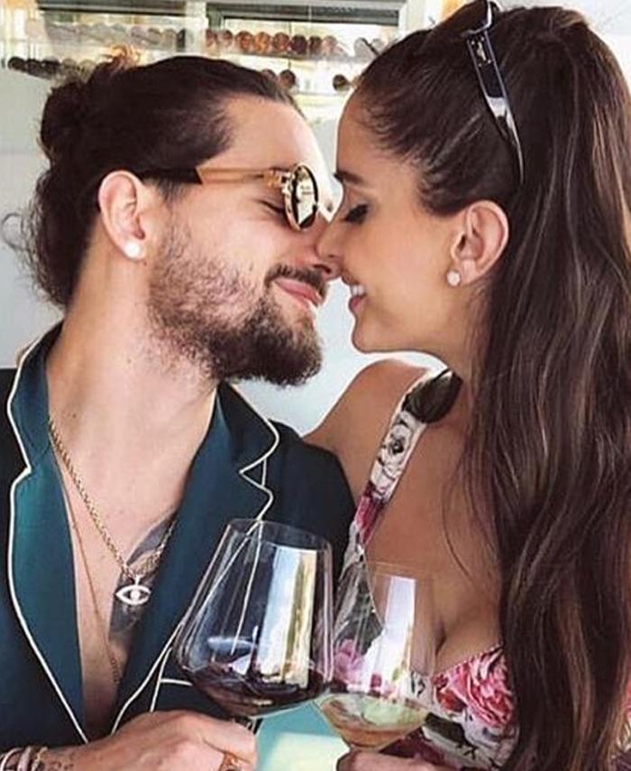 Natalia Barulich y Maluma