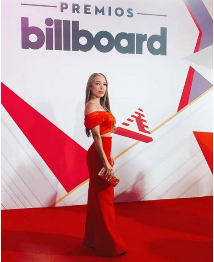 Luisa Fernanda W en los Premios Latin Billboards 2019