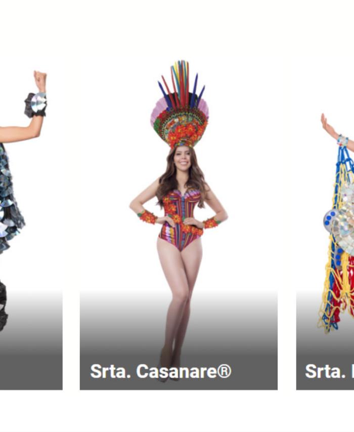 Traje artesanal candidatas a Señorita Colombia 2020