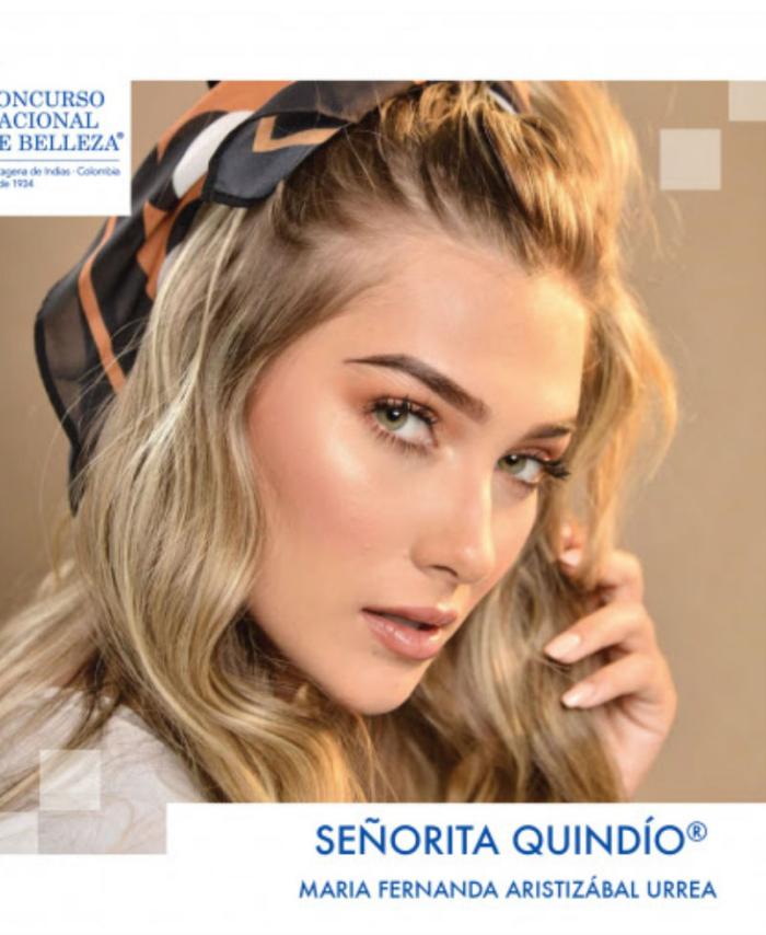 María Fernanda Aristizábal, señorita Quindío 2019