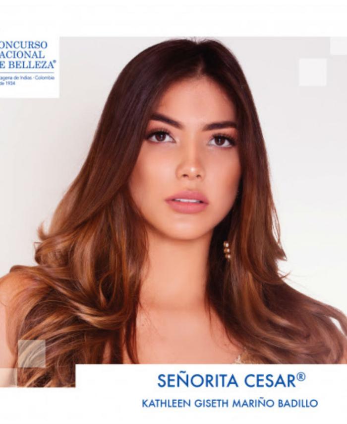 Kathleen Giseth Mariño, señorita Cesar