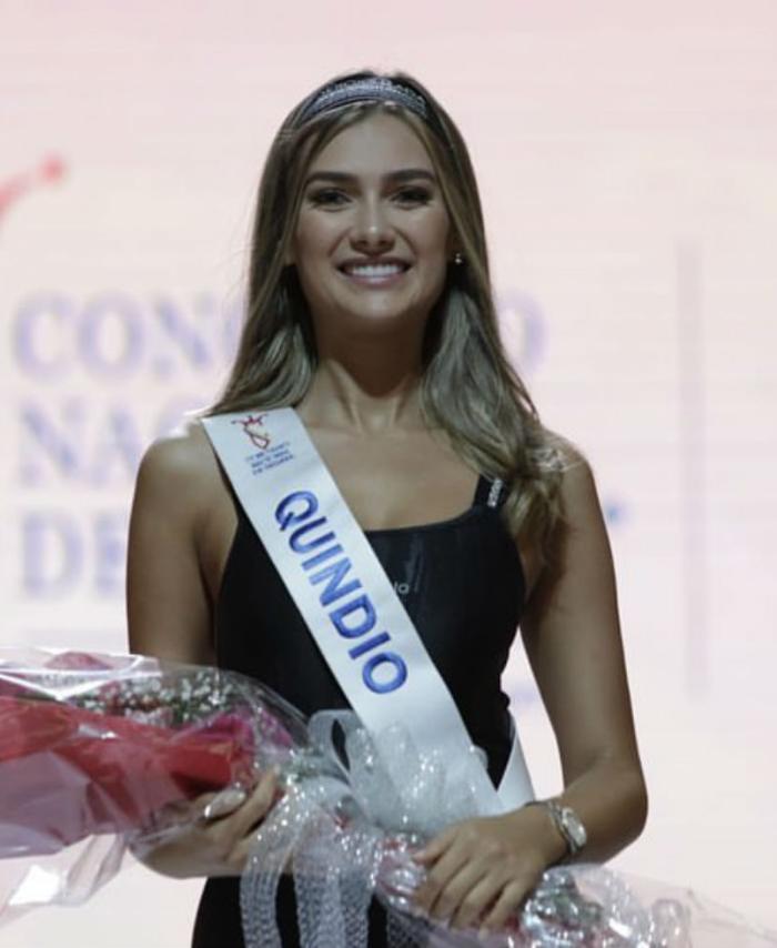 María Fernanda Aristizabal en Señorita Colombia 2020