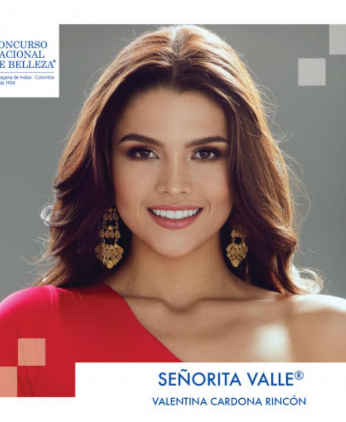 Valentina Cardona, Señorita Valle 2019