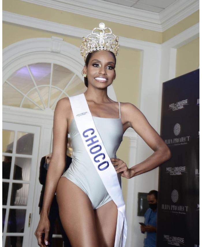 Miss Chocó, Yuri Copete - Miss Universe Colombia