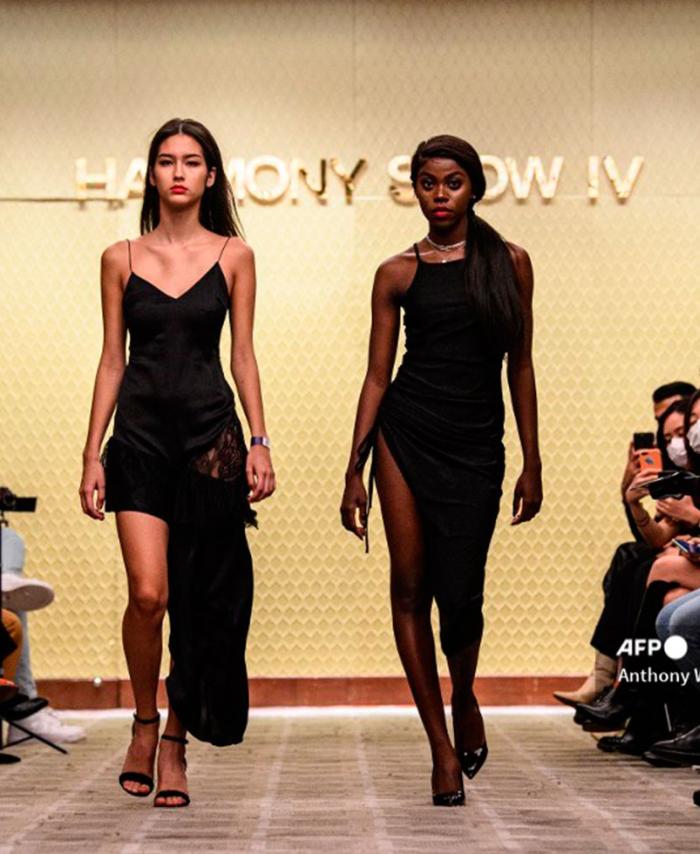 Harmony "Anne-Marie" Ilunga, una modelo congoleña en Hong Kong contra los cánones de belleza asiáticos