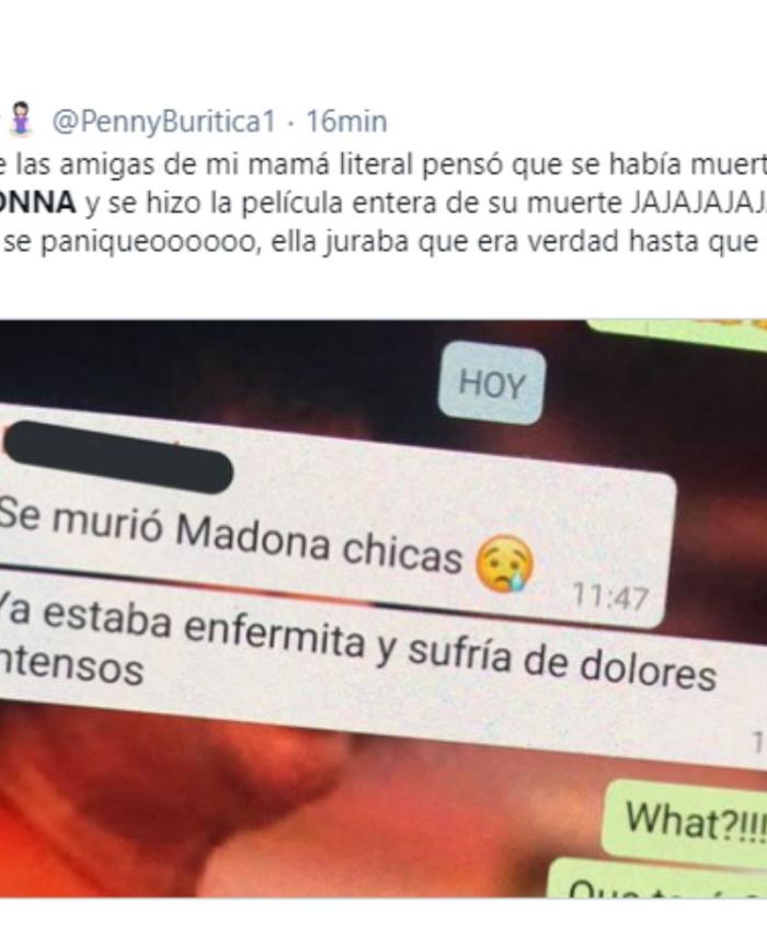 Madonna en vez de Maradona. la insólita tendencia en Colombia