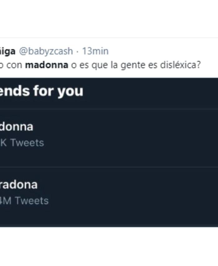 Madonna en vez de Maradona. la insólita tendencia en Colombia