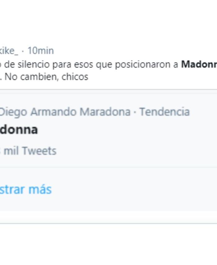 Madonna en vez de Maradona: insólita tendencia en Colombia
