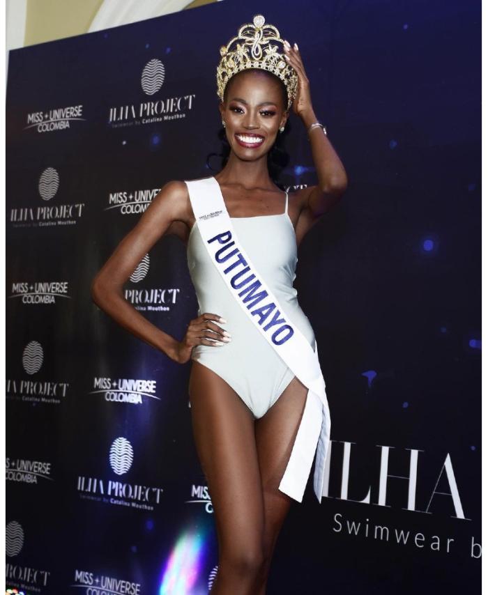 Miss Putumayo, Cataleya Candelo - Miss Universe Colombia