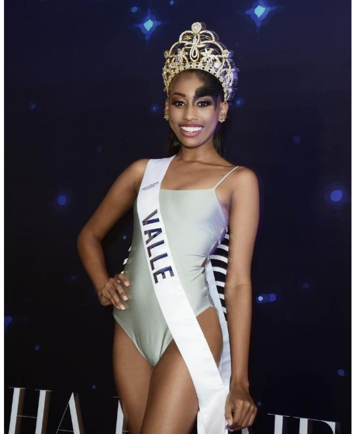 Miss Valle, Angie Patricia Cuero - Miss Universe Colombia