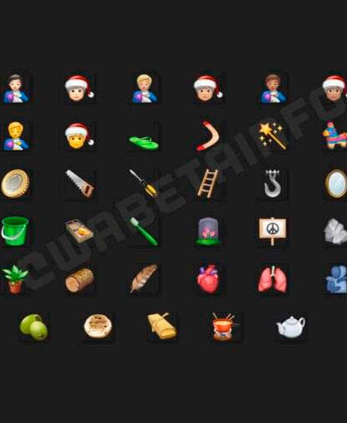 Emojis navideños de WhatsApp