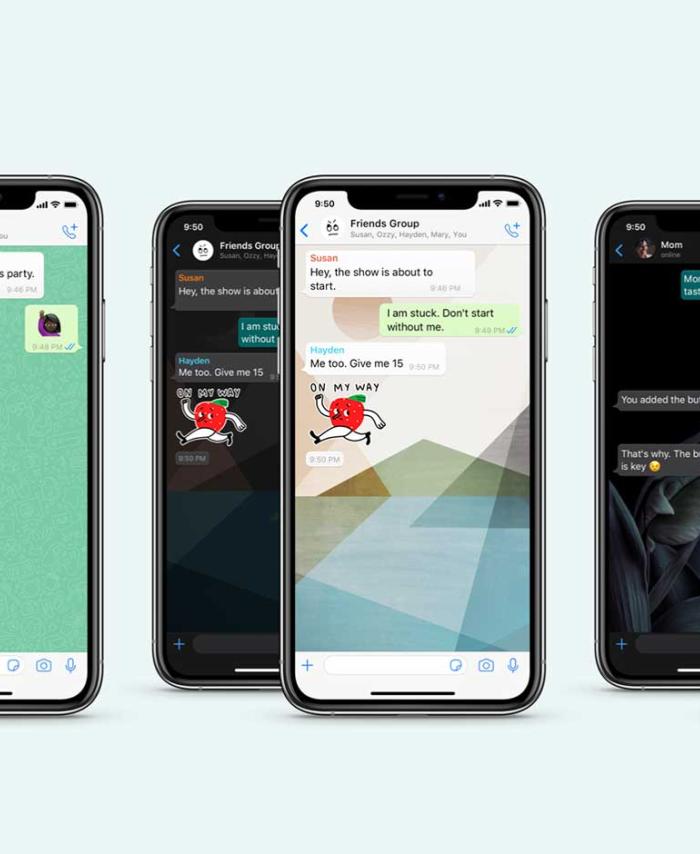 WhatsApp estrena nuevos fondos y stickers