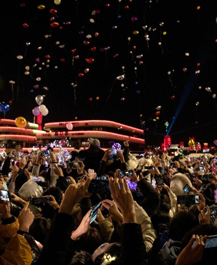 Año Nuevo 2021 en Wuhan