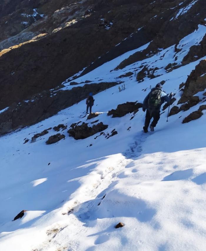Nevada en Parque Natural de Boyacá