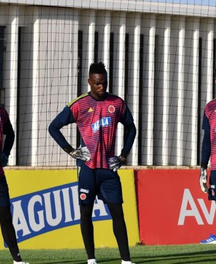Primer entrenamiento de Reinaldo Rueda con Colombia
