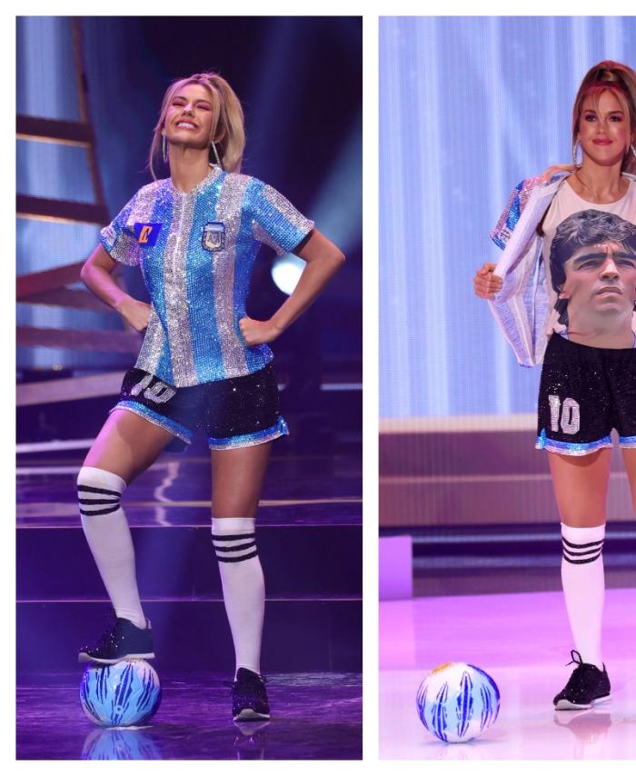 Miss Argentina, Alina Akselrad en Miss Universo - desfile en traje típico