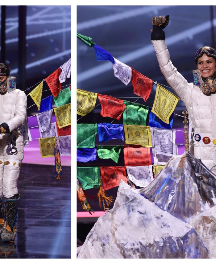 Miss Nepal, Anshika Sharma en Miss Universo