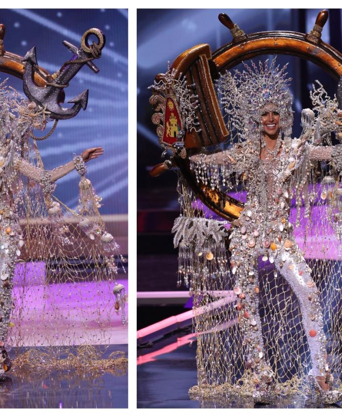 Miss Panamá, Carmen Jaramillo en Miss Universo - desfile en traje típico