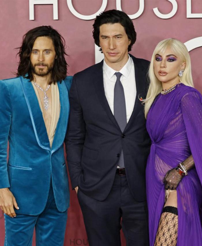 Jared Leto, Adam Driver y Lady Gaga