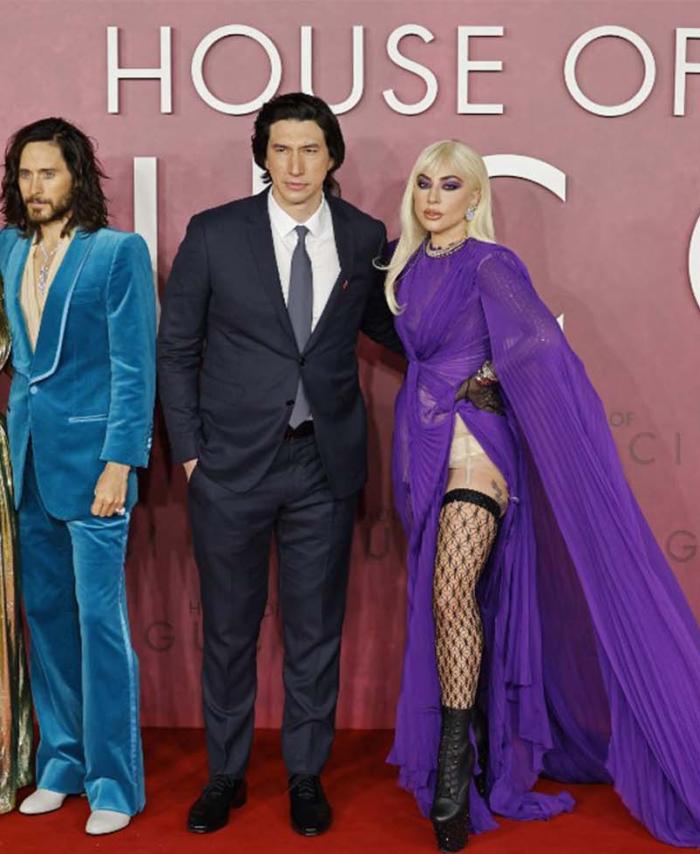 Salma Hayek, Jared Leto, Adam Driver y Lady Gaga