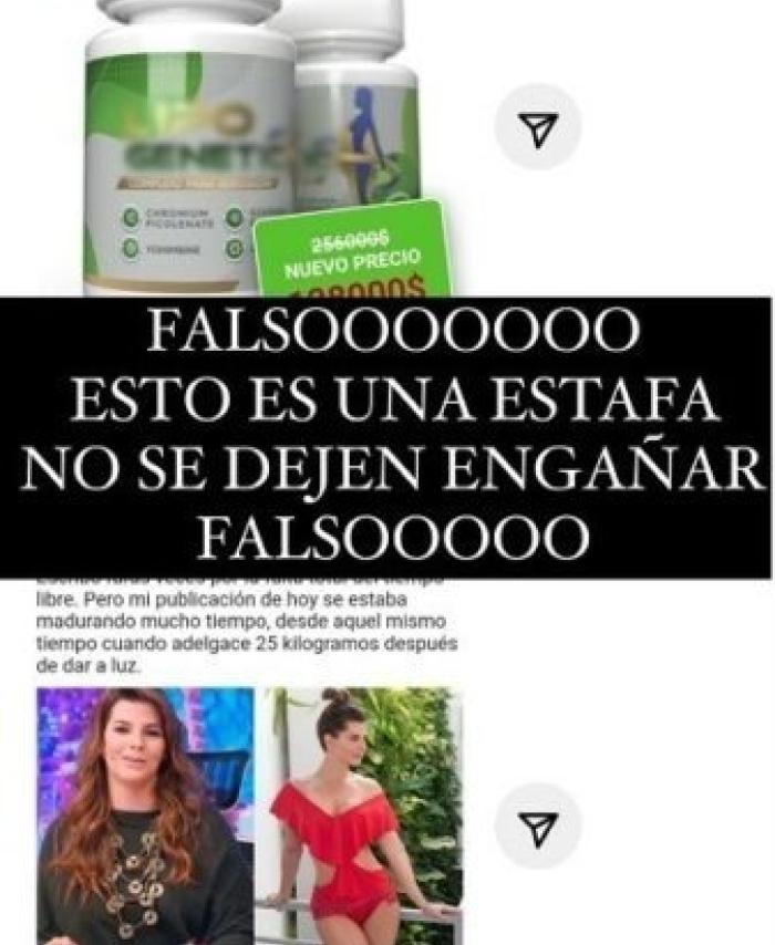 Carolina Cruz denuncia