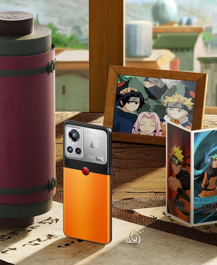 Kid con el que viene el Realme gt neo 3 edición Naruto