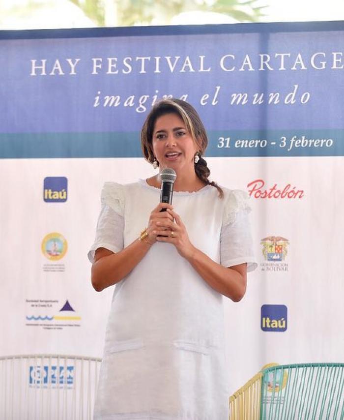 María Juliana Ruiz en el ‘Hay Festival’