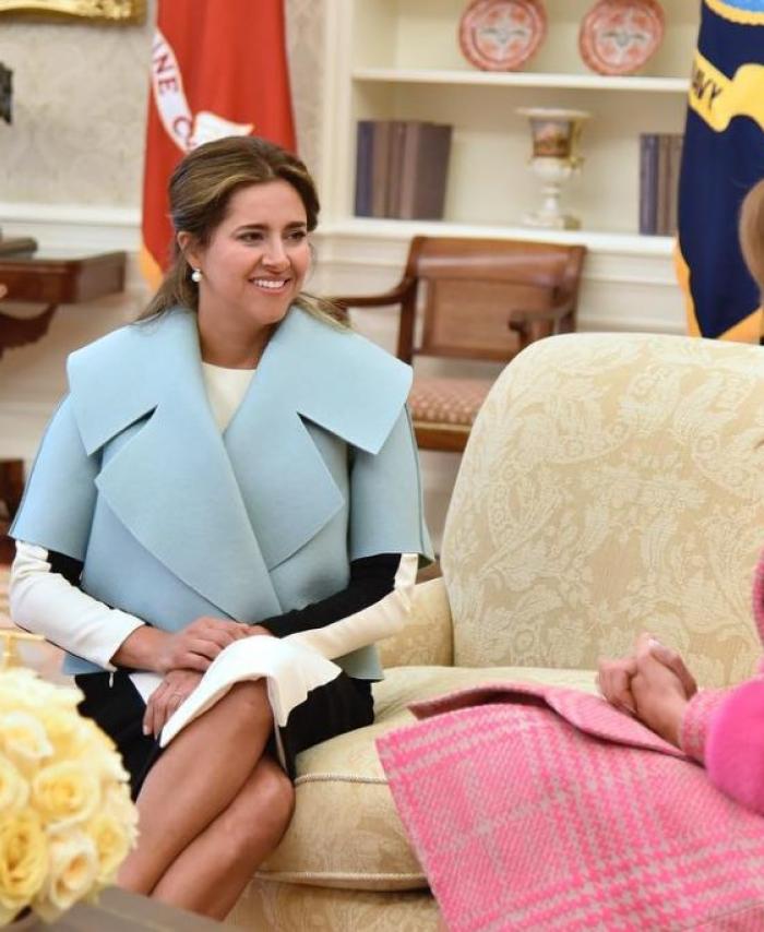 María Juliana Ruiz y Melania Trump