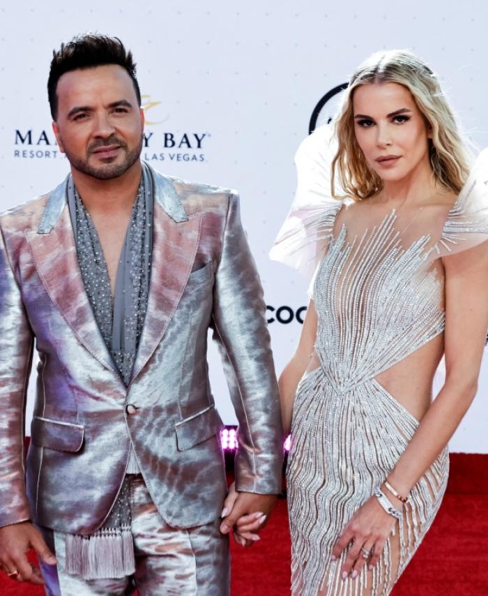Luis Fonsi y Águeda López